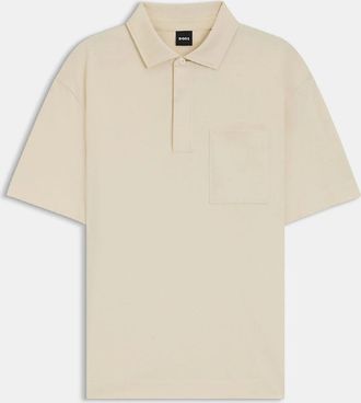 HUGO BOSS Mens C-Payto 18 Polo Shirt - White - Size: 42