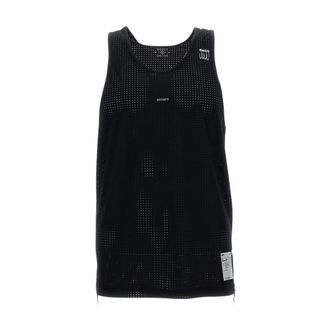 SATISFY Sleeveless Tops, male, Black, Size: M Space-O Singlet