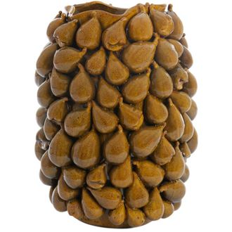 Light & Living Light&living - Vaas De Cer&aacute;mica Natalia Amarilla-marr&oacute;n