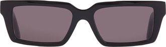 Off-white WARREN Dark Grey Rectangular Unisex Sunglasses OERI13A 1007 54