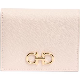 Ferragamo Gancini Compact Wallet in Ballet/Macaron at Nordstrom