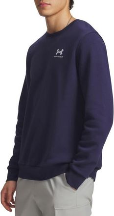 Under Armour Icon Fleece Crewneck Sweatshirt in Midnight Navy at Nordstrom, Size Xx-Large