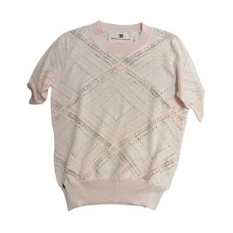Ermanno Scervino Truien & Vesten, Dames, Roze, S, Trui met korte mouwen