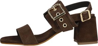Stefano Lauran Dames, Schoenen, Bruin, Maat: 40 EU Leer