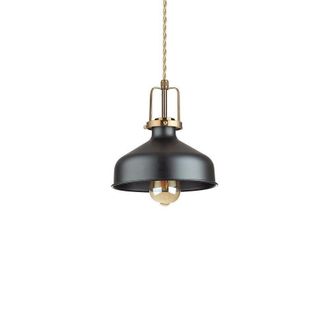 Netlighting Eris2 Indoor Dome Ceiling Pendant Lamp 1 Light Black E27