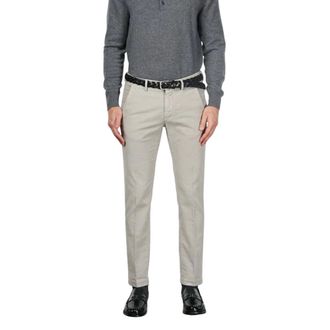 Mason's Pantalones Chinos Torino - Trousers - Hombre - Gris - 2XL