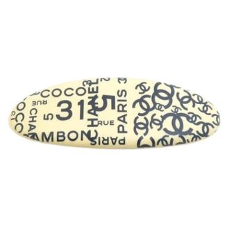 Chanel Pre-owned Barrette - Dames - Vintage Accessoires - Beige - ONE Size - Vintage