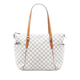 Louis Vuitton Pre-owned Tote Bags, female, White, Size: ONE SIZE Pre-owned Fabric Tote