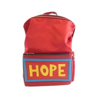 Fendi Pre-owned Backpacks, female, Red, Size: ONE SIZE Pre-owned Vintage Backpack