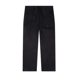 Dries Van Noten Straight Trousers, male, Black, Size: XL Pannoch 1147 M.w.pants