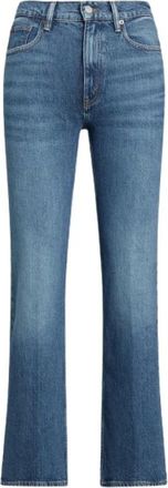 Polo Ralph Lauren High Waist Flare Bootcut Jeans - Dames - Bootcut Jeans - Blauw - W24 - Katoen - Jeans