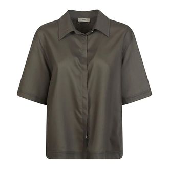Herno Shirts, female, Green, Size: S Herno Shirts Green