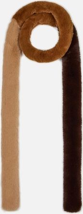 Nooki Design Womens Pasha Scarf - Triple Camel Mix - Brown