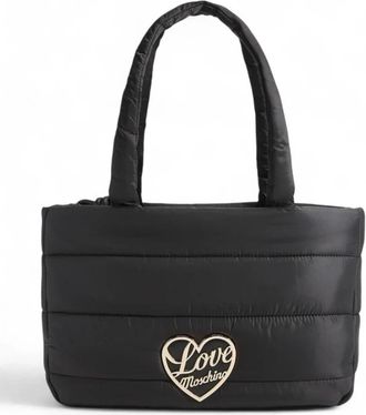 Love Moschino Shopper Bag - Dames - Handtassen - Zwart - ONE Size - Polyester - Tassen