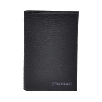 Baldinini Black tumbled leather wallet