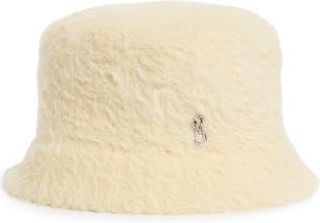 Steve Madden Soft Fuzzy Bucket Hat in Pannacotta at Nordstrom Rack