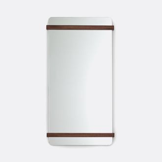 La Redoute Interieurs Spiegel notenhout 120 x 64 cm Nemma