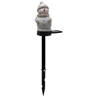 OEM Luces Solares Led Para Exteriores Con Forma De Mu&ntilde;eco De Nieve, Adornos De Jard&iacute;n, Adornos Navide&ntilde;os, Luces Decorativas Para C&eacute;sped Y Paisajes -crezuo