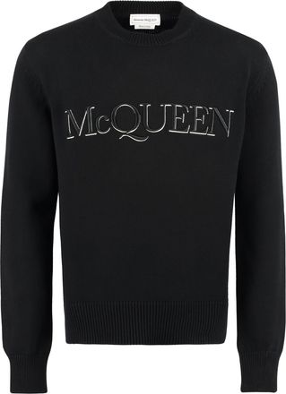 Alexander McQueen Cotton Crew-neck Sweater