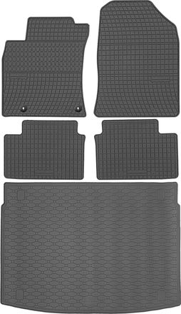 OEM Juego De Alfombrillas De Goma Para Coche Y Alfombrilla Para Maletero Para Kia Ceed Iii Hatchback (2018)