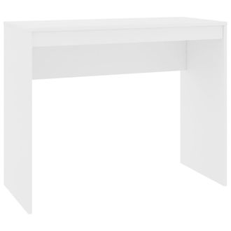 vidaXL Escritorio De Madera Contrachapada Blanco 90x40x72 Cm Vidaxl