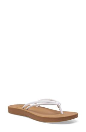 Sanuk Cosmic Sands Water Friendly Flip Flop in White at Nordstrom, Size 11