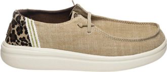 Hey Dude Wendy Rise Animal - Dames - Veterschoenen - Beige - 38 EU - Schoenen