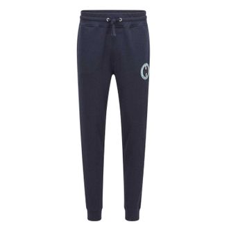 HUGO BOSS Heren Javan Cirkel Logo Slim Joggingbroek (Donkerblauw)