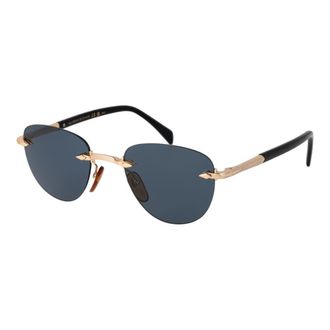 David Beckham Rose Gold Metalen Zonnebril