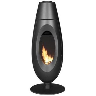 Invicta Estufa De Le&ntilde;a De Hierro Fundido 5kw Antracita - P614904