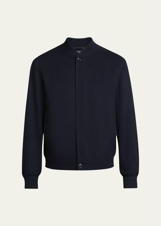 Ermenegildo Zegna Mens Oasi Cashmere Bomber Jacket