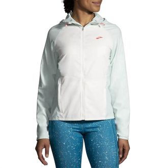Brooks WomenS Canopy Jacket In Mint Mix