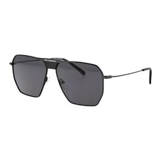 Karl Lagerfeld Pilot Sunglasses - unisex - Karl Lagerfeld - Sunglasses - Black - 58 MM - Accessories