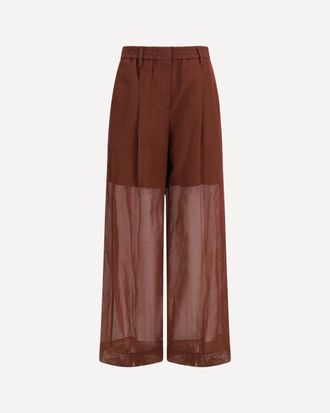 Brunello Cucinelli Sartorial Track Pants Female 40