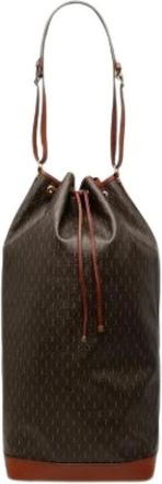 Saint Laurent Pre-owned Vintage Bucket Bag - Pre-owned - Mujer - Marr&oacute;n - ONE SIZE