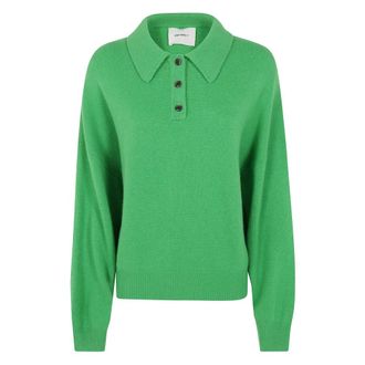 Lisa Yang Dames, Truien, Groen, Maat: XS Kasjmier