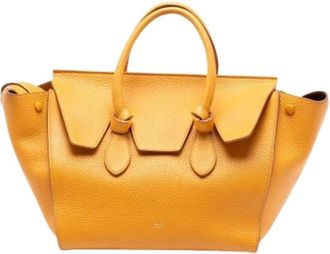 Celine Pre-owned Handbags, female, Yellow, Size: ONE SIZE Pre-owned Vintage Handbag