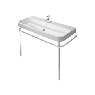 Duravit Console m&eacute;tallique Happy D.2 pour 231812, r&eacute;glable en - Duravit