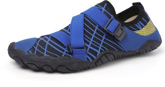 Generic Women Anti-Slip Hiking Gym Sneakers - Lightweight Casual Cycling Shoes - Multifunctional Outdoor Running Shoes (Blue,10.5)