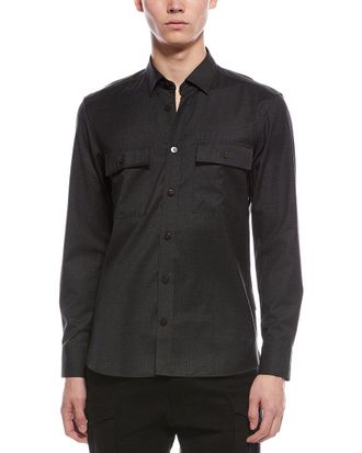 Bogner Clive Relaxed Fit Wool Shirt