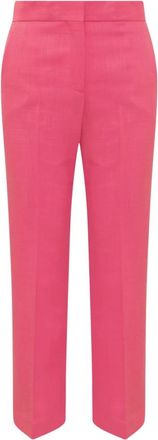 Msgm High In Pink - Dames - Chinos - Roze - XL - Polyester - Broeken