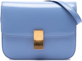 Celine Pre-owned Celine Medium Shiny Calfskin Classic Box Crossbody Ladies FE0OUFOPLKYDQYYB