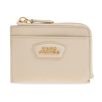 Marc Jacobs Accessoires, Dames, Beige, ONE Size, Leer, Everyday Top Zip Wallet