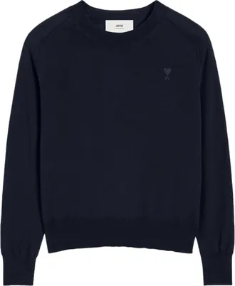 Ami Ami De Coeur wool jumper - men - Wool - S - Blue