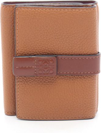 Loewe Brown Leather Wallet (Tri-Fold) (Pre-Owned)