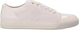 Lanvin Off White Lace-up Sneakers