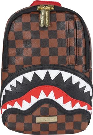 Sprayground Sawtooth Sharks in Paris Sling - Dames - Rugzakken - Veelkleurig - ONE Size - Polyester - Tassen