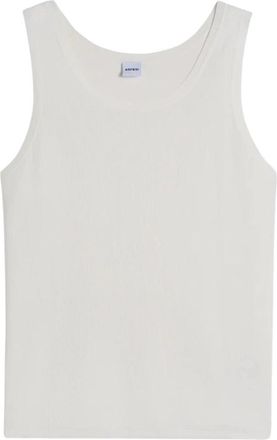 Aspesi Sleeveless Top - Heren - Tops zonder mouwen - Wit - 2XL - Tops