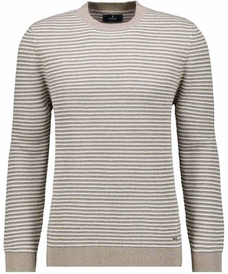 Ragman Rundhalspullover RAGMAN, Herren, Gr. 52, walnuss, 875, 100% Baumwolle, Rundhals, Pullover Rundhalspullover