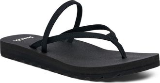 Sanuk Yoga Strappy Sandal in Black at Nordstrom, Size 11